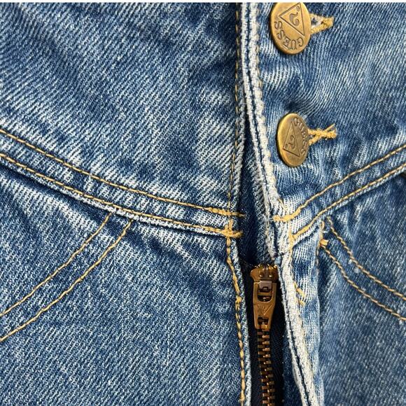 Vintage Guess Jeans Georges Marciano 80s 90s Retro Cotton Denim‎ Size 31 - Picture 5 of 14
